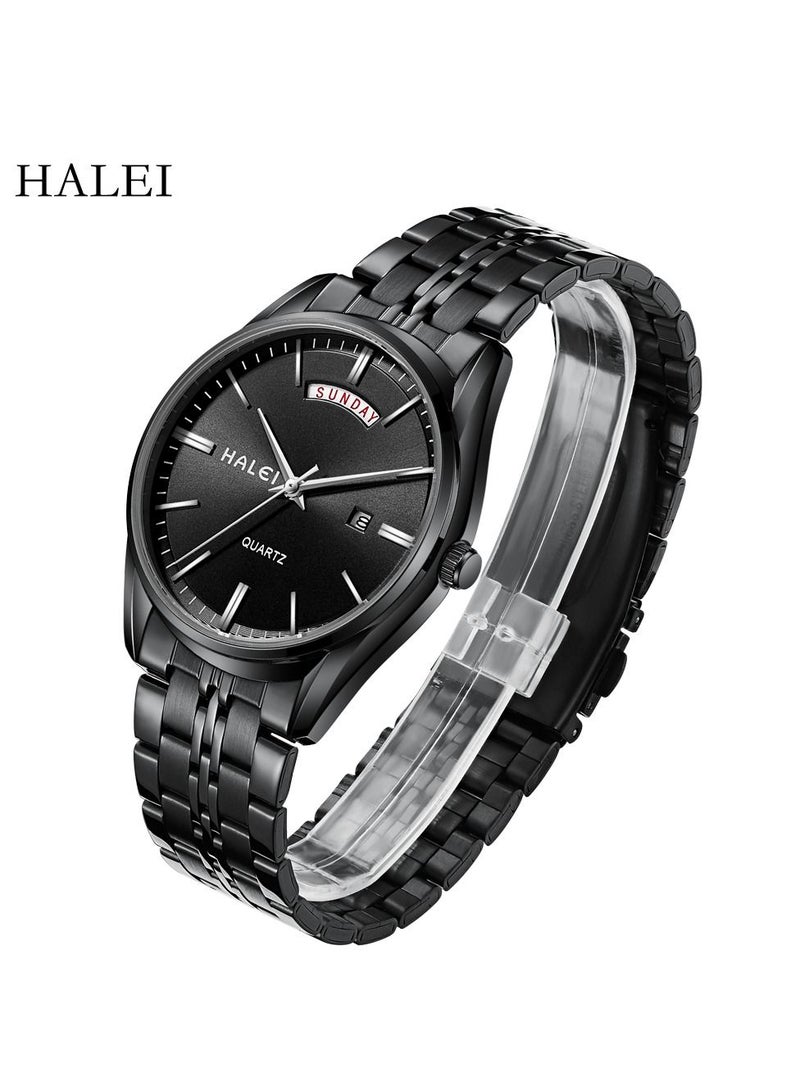 هالي هارلي 582 كوارتز ووتش زوجين بسيطة - Image 2