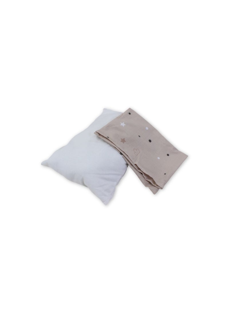 Berceau Cotton Pillow + Pillowcase – Stars Print - Image 3