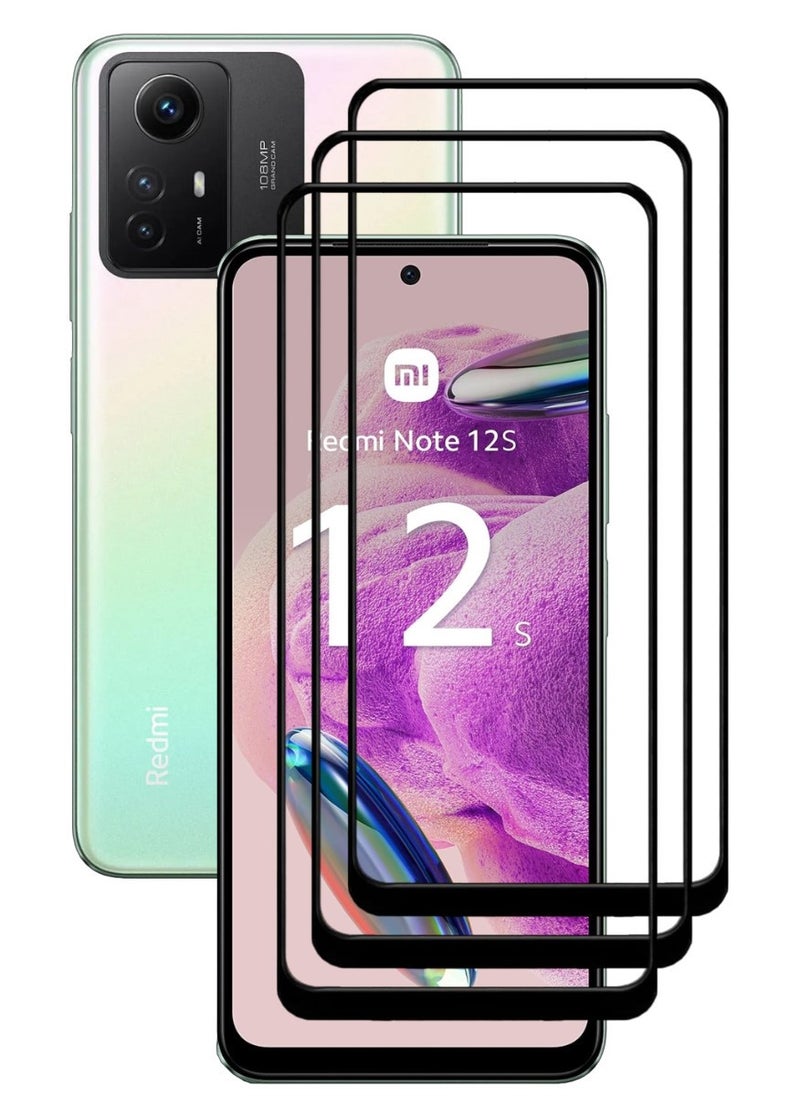 أكاليكس 3   قطع، حماية شاشة،  لهاتف شاومي ريدمي نوت 12S ، جودة ممتازة. - Image 1