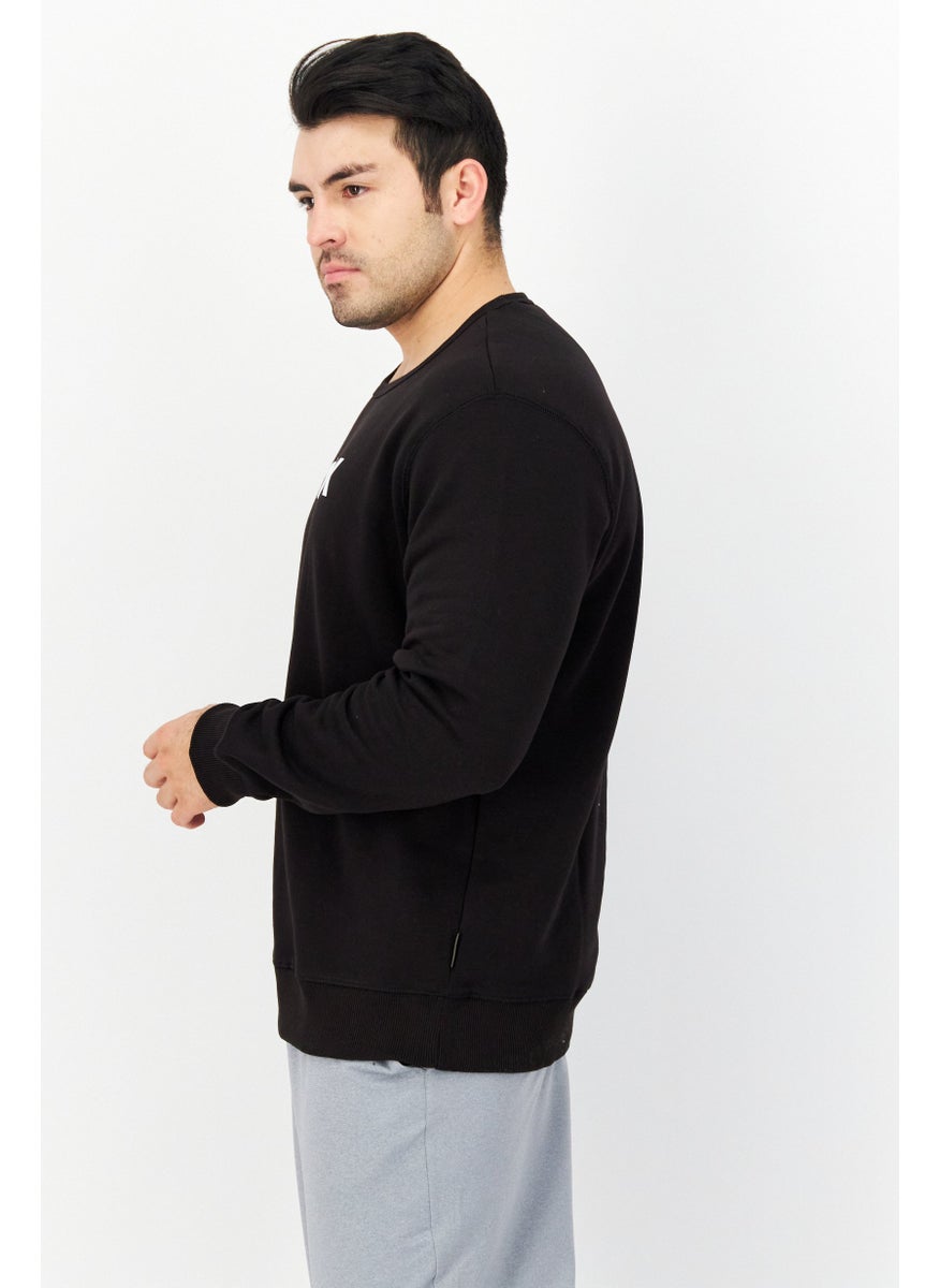 Men Crew Neck Brand Logo Long Sleeves Sweatshirt, Black - pzsku/ZB99B876A02004FF0BE1FZ/45/_/1725379250/d6a1508f-d6db-4dff-88b5-06a8ab3dc0dd