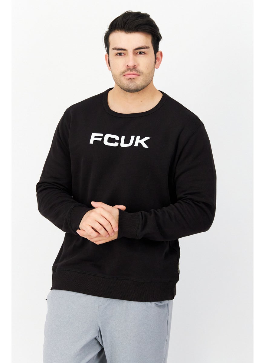 Men Crew Neck Brand Logo Long Sleeves Sweatshirt, Black - pzsku/ZB99B876A02004FF0BE1FZ/45/_/1725379274/471c7ad0-3aad-4f9d-82d3-b6ca5c4dc1aa