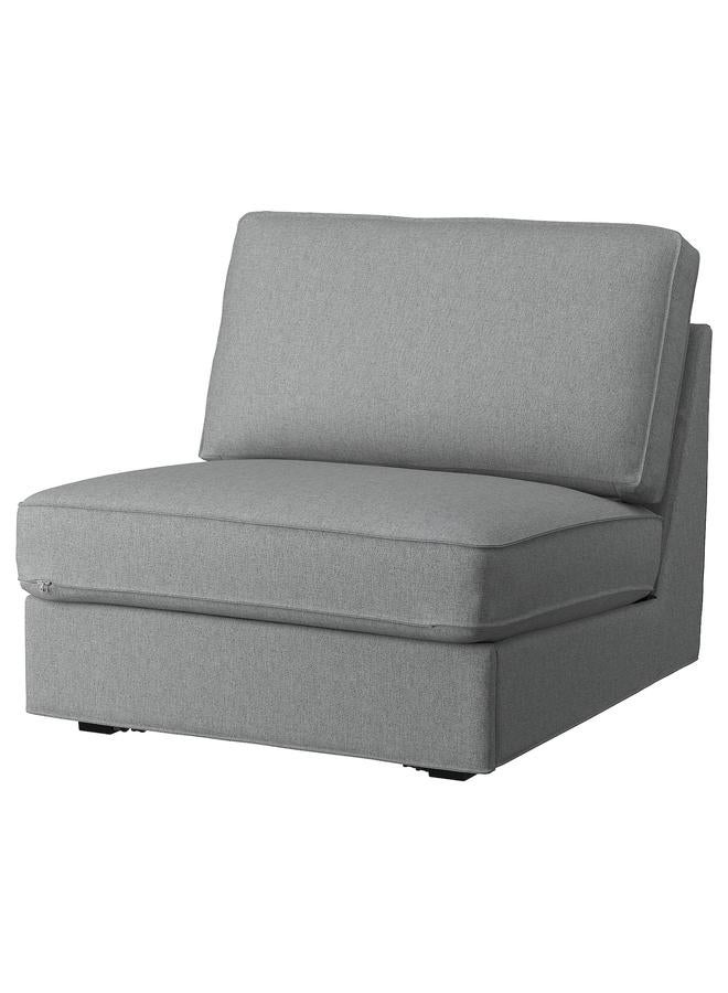 erorex Cover For 1-Seat Sofa-Bed, Tibbleby Beige/Grey - Image 1