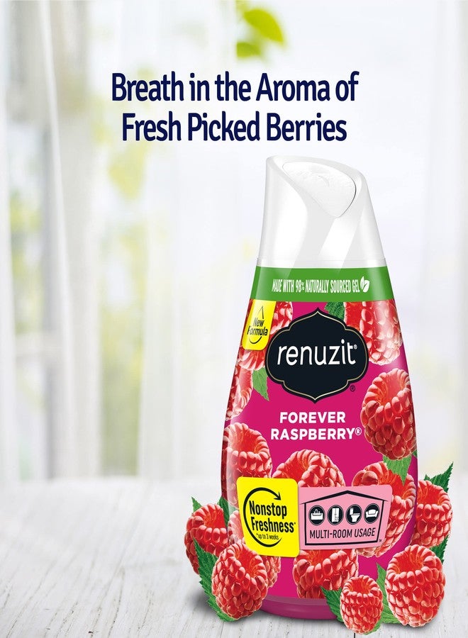Renuzit Adjustable Air Freshener Gel, Forever Raspberry, 7 Ounces (6 Count - Image 2