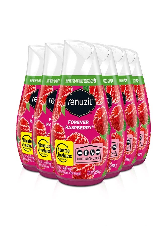 Renuzit Adjustable Air Freshener Gel, Forever Raspberry, 7 Ounces (6 Count - Image 1