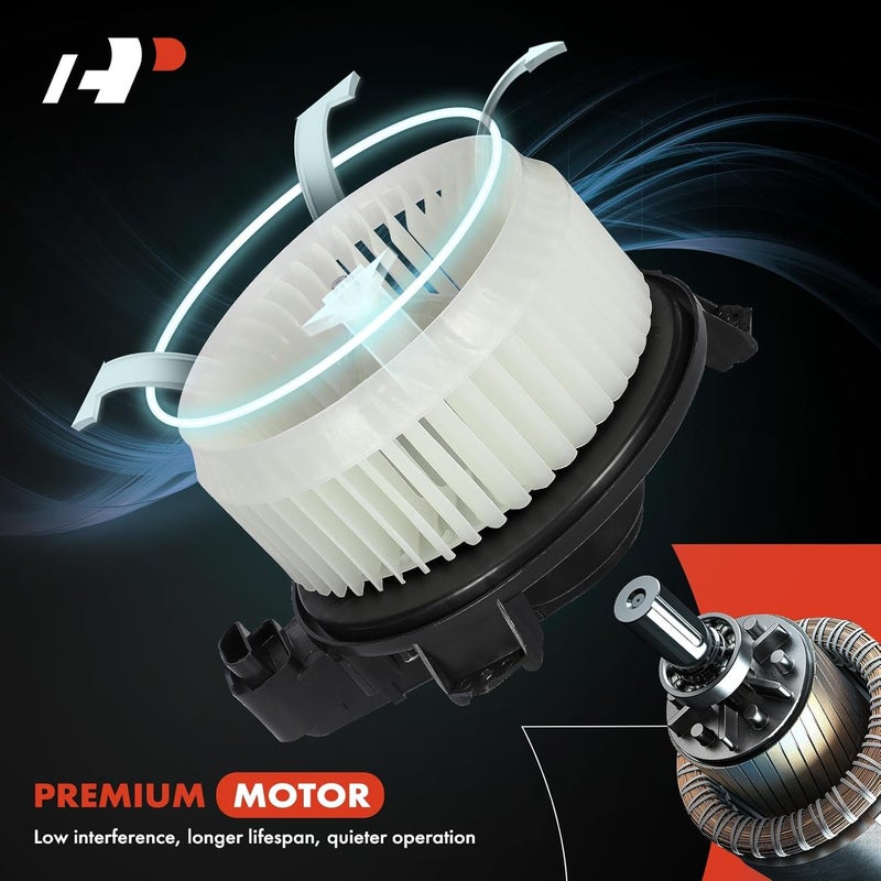 A-Premium HVAC Heater Blower Motor with Fan Cage - Image 5