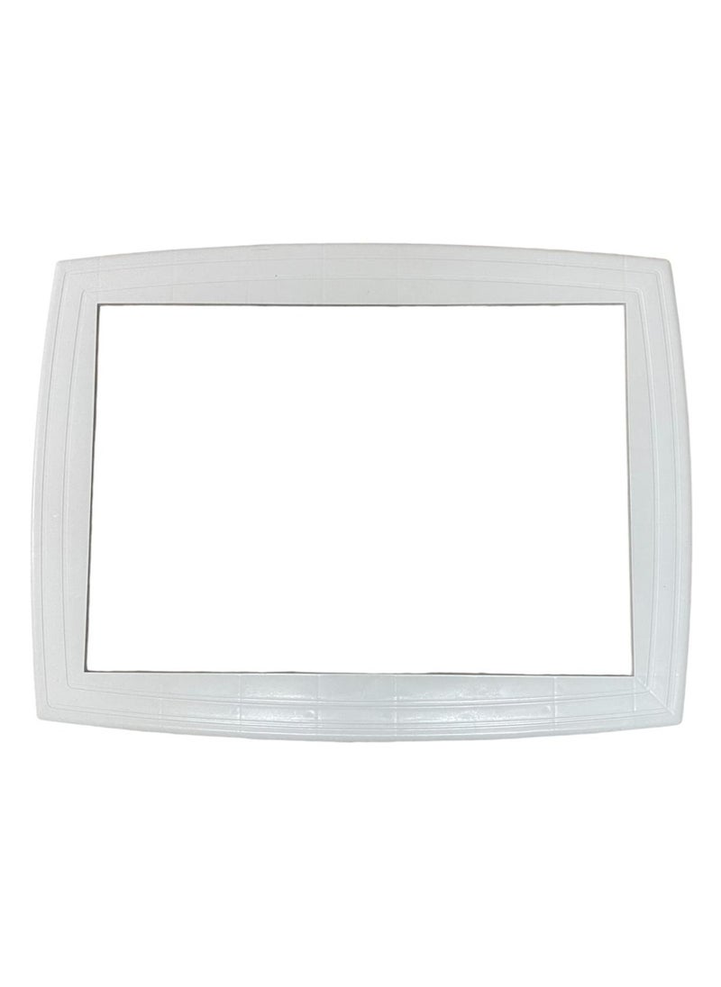 BHNS High quality ready-made plastic window air conditioner frame Window air conditioner frames No need for mounting screws Window air conditioner frame and decor Prevents dust and insects Maintains full air conditioning air in the room Easy disassembly, installation, and cleaning  - Image 2