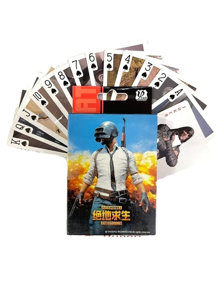 PUBG Corp PUBG Style Themed Playing Cards – 1 Standard Deck Collectible Card Game - Image 1