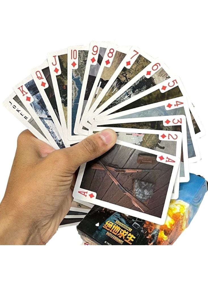 PUBG Corp PUBG Style Themed Playing Cards – 1 Standard Deck Collectible Card Game - Image 2