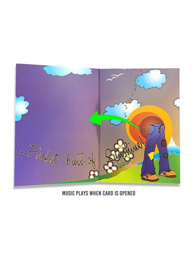 ASVP Shop Easy A Pocketful Of Sunshine Musical Greeting Card Emma Stone Movie - Image 2