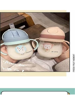 Excefore Sippy Cup for Baby, Sippy Cup for Baby more than 6 months, Spill-Proof Sippy Cup, Toddler Cup with Straw and Handle, Anti-drop  - Image 4