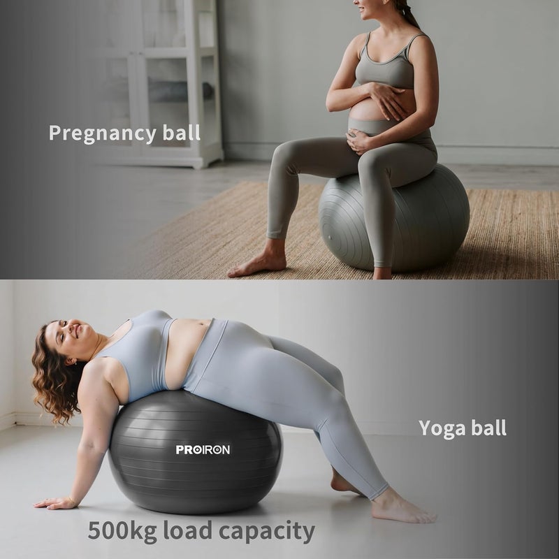 PROIRON مجموعة كرات التمارين 2 في 1 - Image 3