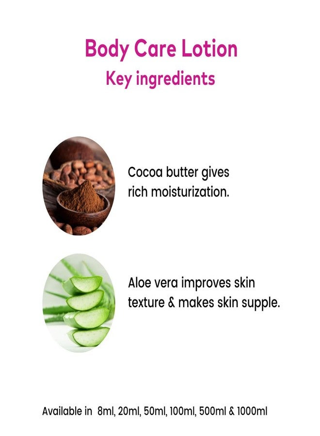 ROSA Body Care Lotion for Women & Men | With Aloevera, Cocoa Butter & Vitamin -E l Softens, Smoothens, Non-Greasy Moisturising Lotions - (Pack of 1-1000ml) - Image 4