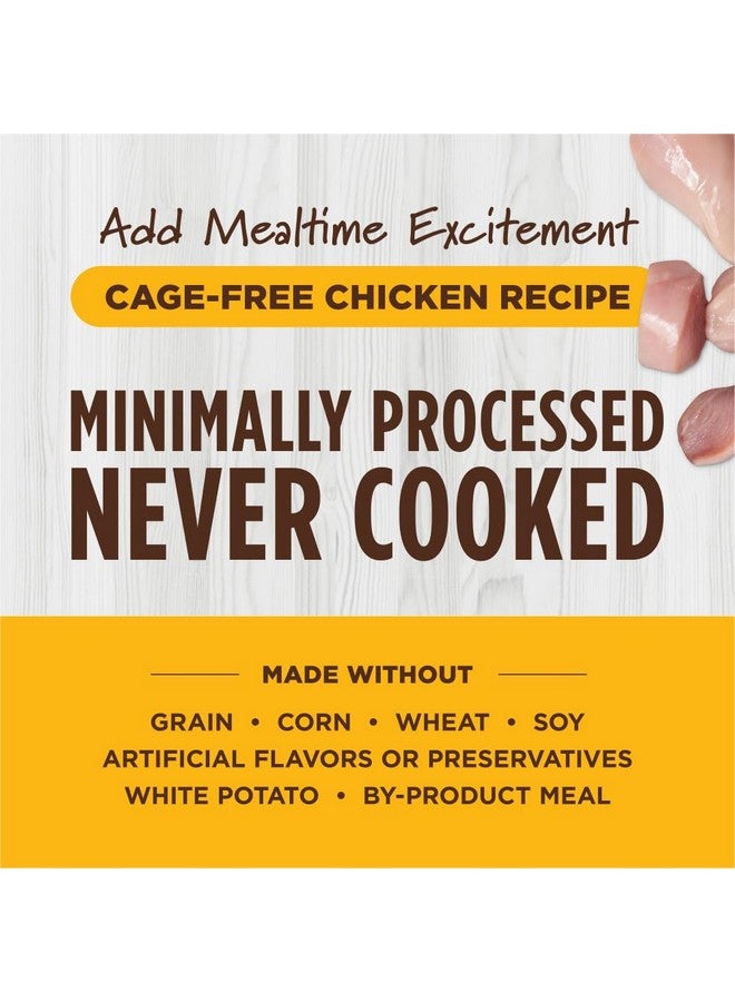 غريزة غطاء طعام القطط المصنوع من مسحوق مجفف بالتجميد من Raw Boost Shakers - دجاج، زجاجة سعة 5.5 أونصة - Image 5