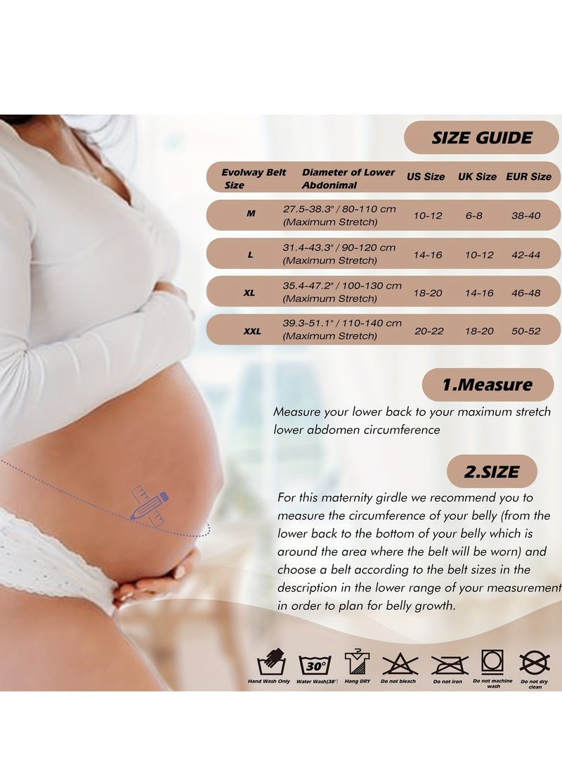 Generic - Pregnancy Support Belt - Seamless Maternity Abdominal Binder with Detachable Shoulder Strap, Pelvic Recovery & Customized Fit - Image 1