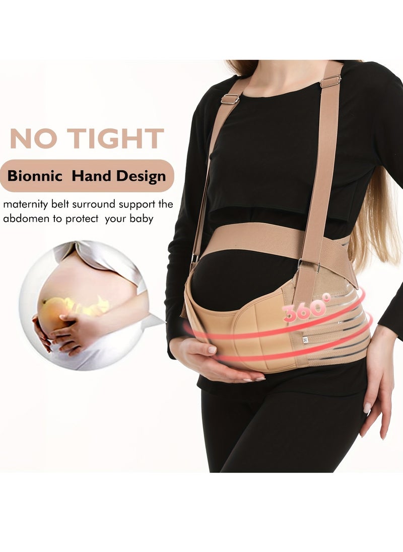Generic - Pregnancy Support Belt - Seamless Maternity Abdominal Binder with Detachable Shoulder Strap, Pelvic Recovery & Customized Fit - Image 1
