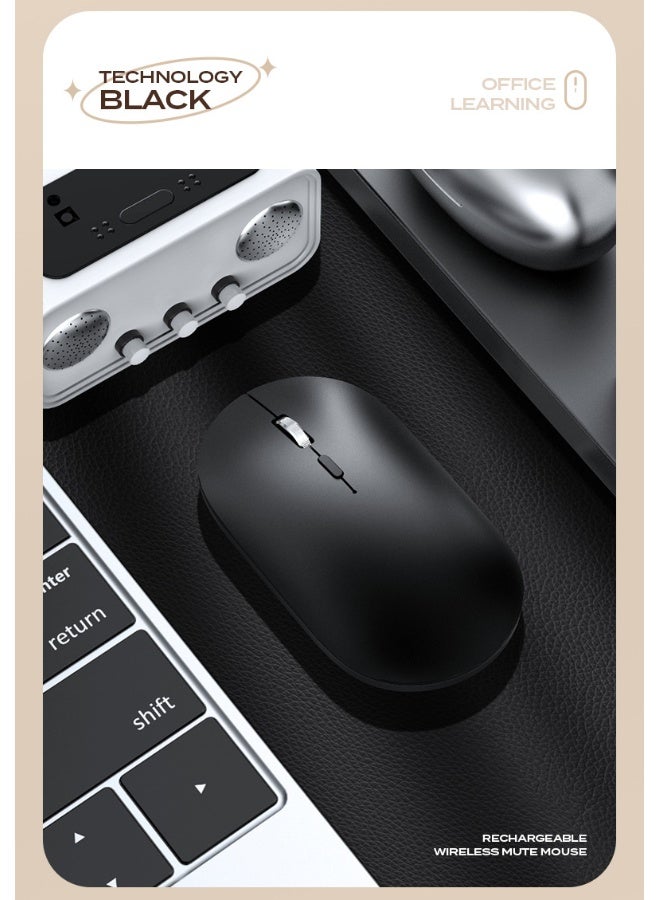 T-WOLF X2 Dual-Mode Bluetooth Wireless Mouse - Silent Design & Type-C Charging - Image 1