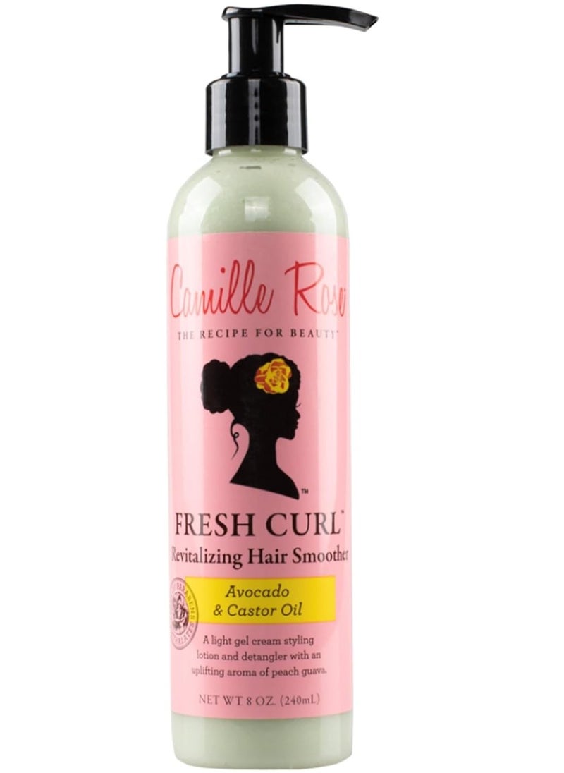 Camille Rose Naturals - Camille Rose Fresh Curl Detangling Lotion with Avocado & Castor Oil, Moisturizes & Promotes Hair Growth, All Hair Types, 8 oz - Image 1