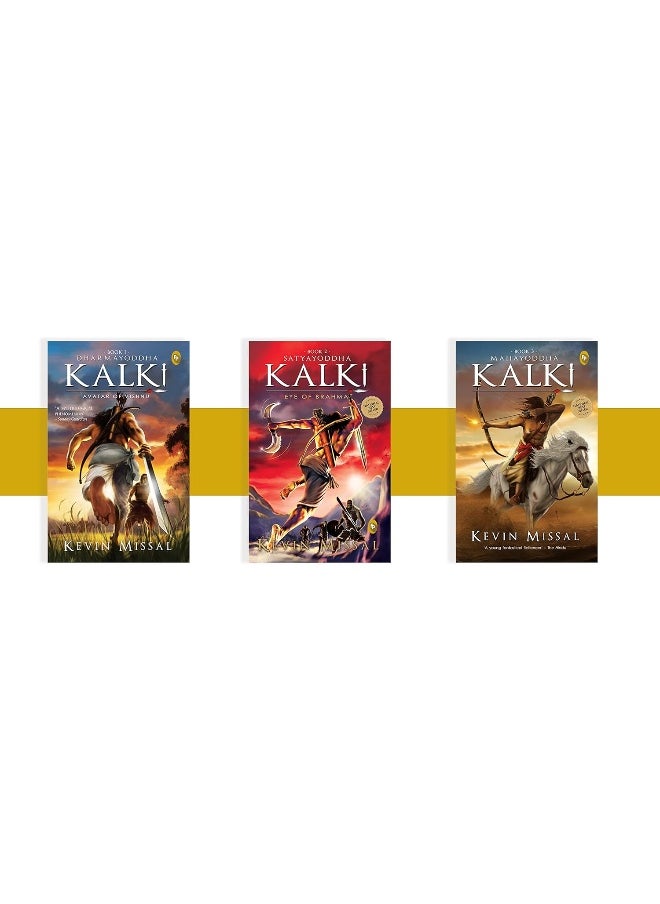 null - The Kalki Trilogy (Set of 3 Books) - Avatar of Vishnu; Eye of Brahma; Sword of Shiva - Image 1