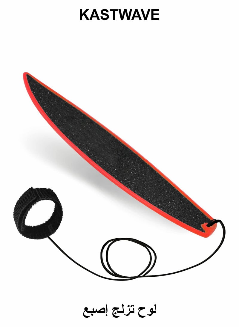 KASTWAVE Finger Surfboard, Mini fingertip Surfboard, Fingerboard Toy - Image 1