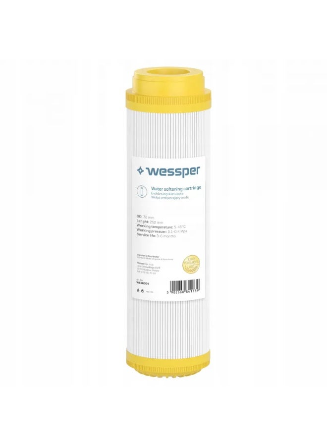 فلتر تليين مياه من ويسبر 10 بوصة — خرطوشة براتين لتليين الماء - Image 3