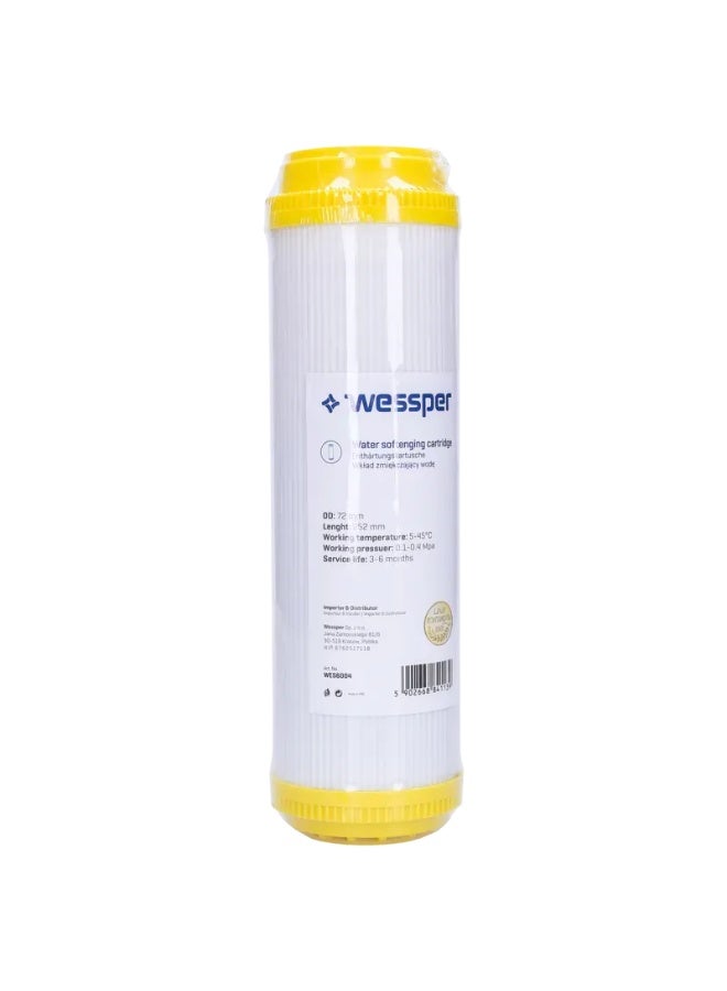 فلتر تليين مياه من ويسبر 10 بوصة — خرطوشة براتين لتليين الماء - Image 2