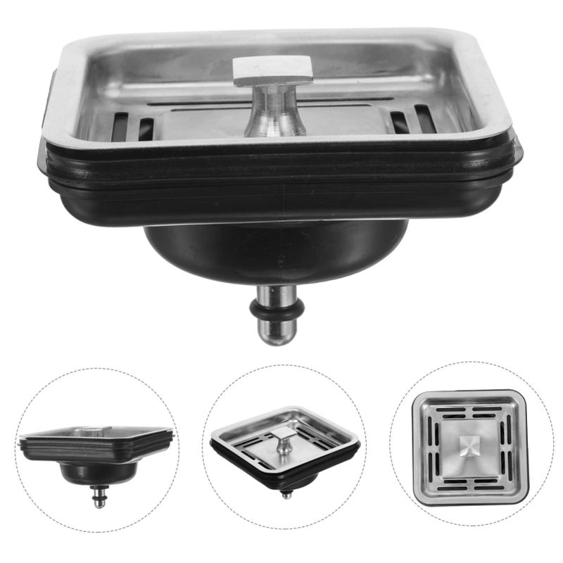 Kitchen Sink Garbage Disposal Stopper Plug With Built In Strainer - Image 3