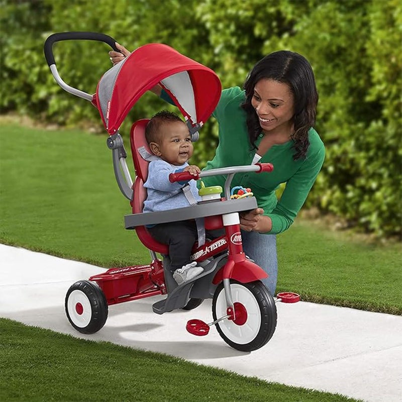 Radio Flyer Custom 4-in-1 Build a Trike, Red - Image 2