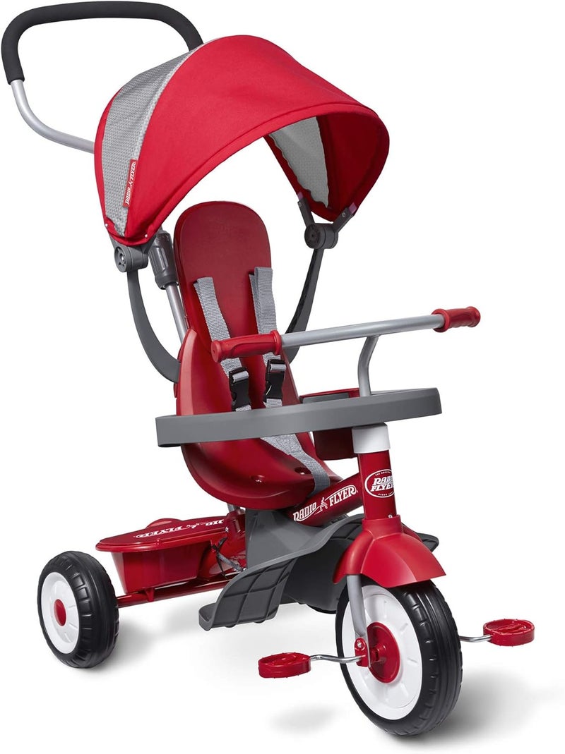 Radio Flyer Custom 4-in-1 Build a Trike, Red - Image 1
