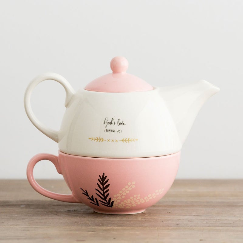 DaySpring Nothing More Precious - Teapot and Cup Set for Grandmother - Image 5