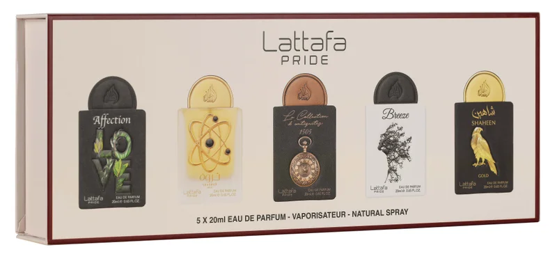 Lattafa Pride 1 x 5  Piece Giftset Collection 1 - 20ml