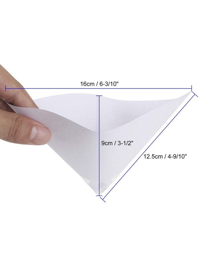 Shanqian - 200 Pack 150 Micron Paper Strainer, Paint Filter Cone, Filter Tip Cone Shaped Fine Nylon Mesh Funnel, Cone Paint Filter Screen for Spray Guns, Arts & Crafts, Hobby & Painting Projects - Image 1