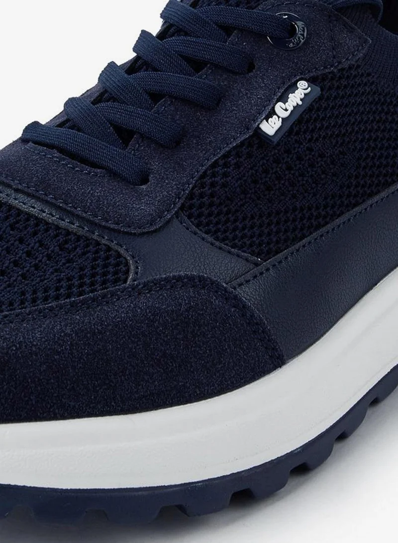 Lee Cooper BLUE Men Lace-Up Ankle Sneakers for Men | Best Price UAE