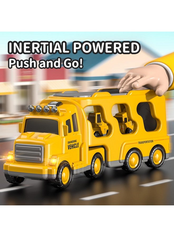 تيمي ألعاب شاحنة البناء للأولاد من سن 3 إلى 5 سنوات - ألعاب للأطفال من سن 3 إلى 4 سنوات - شاحنة نقل هندسية - ألعاب هدايا للأطفال من سن 4 إلى 6 سنوات - حفارة - رافعة - Image 5