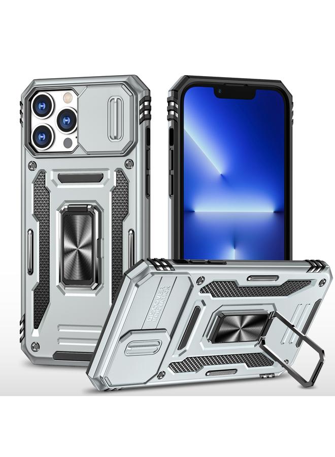Zaboon Case For iPhone 12 Pro Armor PC + TPU Camera Shield Phone Case - Image 1