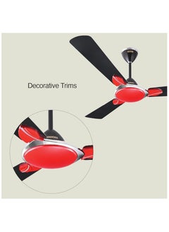 Usha USHA Super Striker 1200mm Energy Saving High Speed Scratch & Dust Resistant Decorative Ceiling Fan (Charcoal)  - Image 4