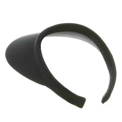 Mega Cap Nylon Small Clip On Visor - Black, Unisex, One Size, Sports, Tennis, Golf - Image 2