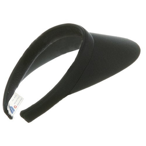 Mega Cap Nylon Small Clip On Visor - Black, Unisex, One Size, Sports, Tennis, Golf - Image 3