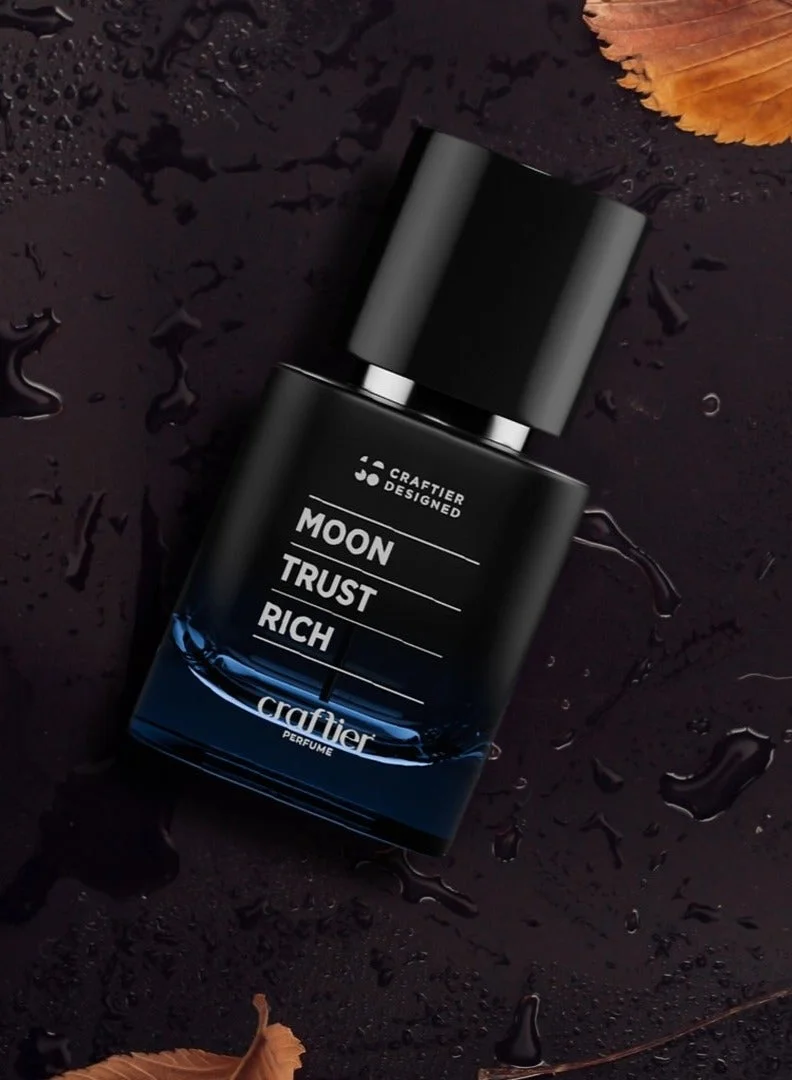 Craftier Perfume Moon Trust Rich Craftier Designed MOON TRUST RICH Eau De Parfum For Men - 50ml, Long Lasting Aromatic Fresh Perfume, Longevity Upto 36 Hours, Premium Men's Fragrance For Summer for Men | Best Price UAE