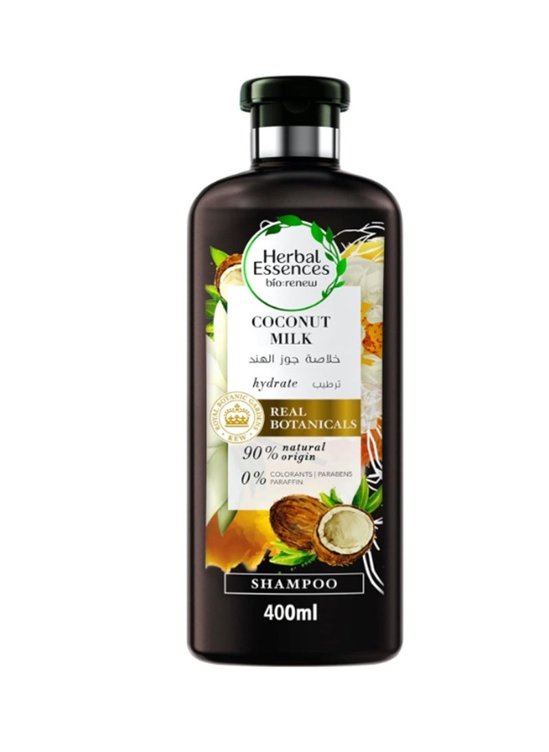 Herbal Essences - Herbal Essences Bio:Renew Hydrate Coconut Milk Shampoo 400ml - Image 1