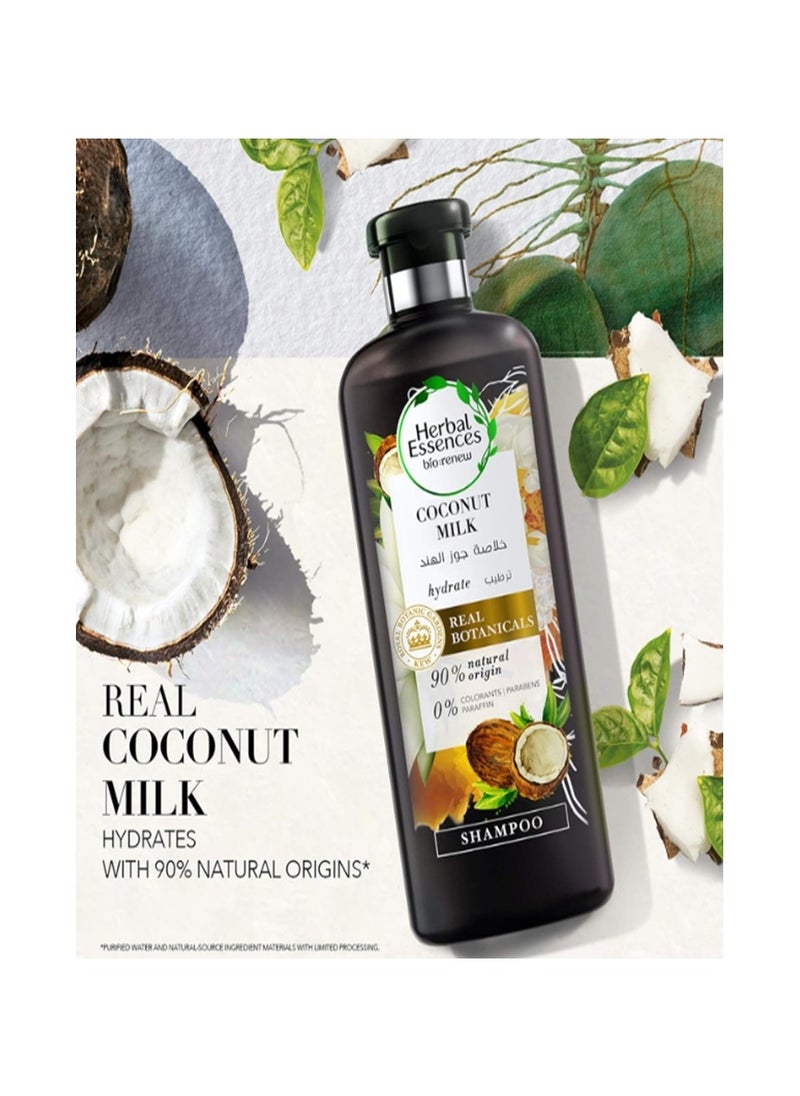 Herbal Essences - Herbal Essences Bio:Renew Hydrate Coconut Milk Shampoo 400ml - Image 1
