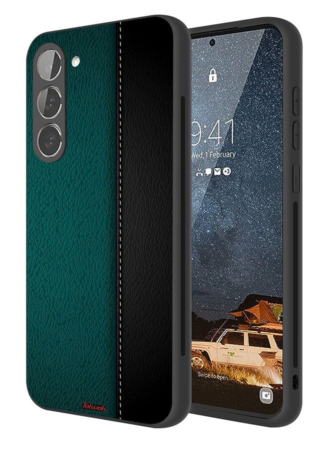 Tolwak Samsung Galaxy S23 Plus 5G Protective Case Cover Leather Pattern - Image 1