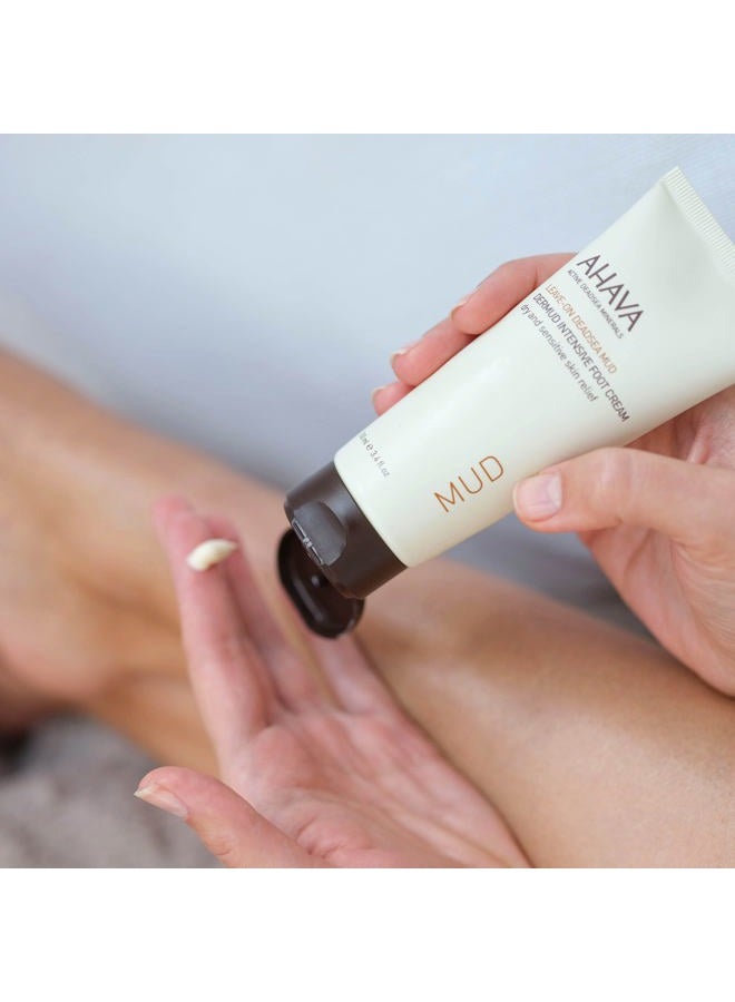 AHAVA Dermud Intensive Foot Cream - Intensely Hydrates, Moisturizes & Heals Dry Cracked Heels and Feet, Enriched with Patented Osmoter and Dermud, Hippophae Oil, Lavender Oil & Shea Butter, 3.4 Fl.Oz - Image 5