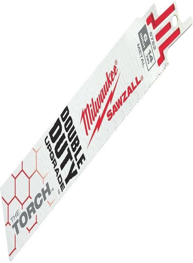 ميلواكي شفرة منشار تورش مقاس 6 بوصات و14 سنًا في البوصة من ميلووكي تول (عبوة من 5 قطع) 48-00-5782
