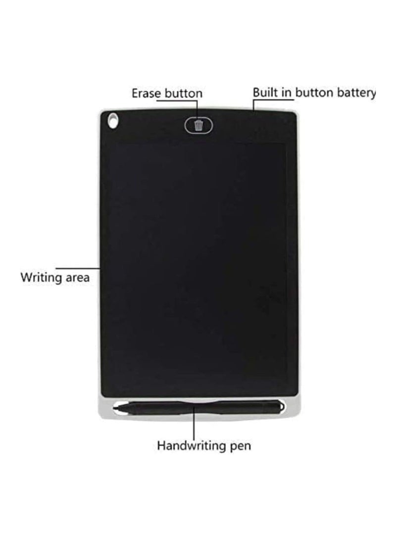لوحة كتابة إلكترونية LCD بحجم 8.5 بوصة – تابلت للرسم والكتابة مع قلم للأطفال والكبار – لوح رقمي قابل للمسح للملاحظات والرسم - Image 2