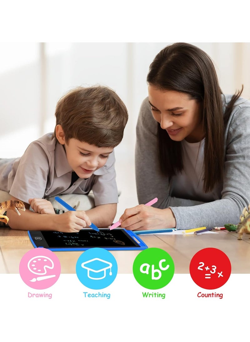 لوحة كتابة إلكترونية LCD بحجم 8.5 بوصة – تابلت للرسم والكتابة مع قلم للأطفال والكبار – لوح رقمي قابل للمسح للملاحظات والرسم - Image 4