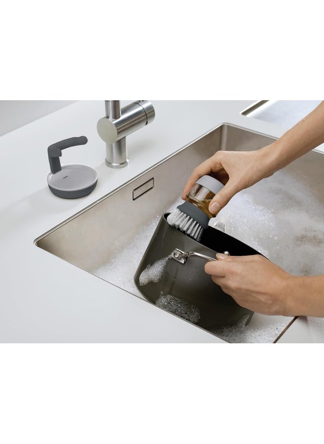 Joseph Joseph Washing up Brush, Grey, 1 Count  - Image 2