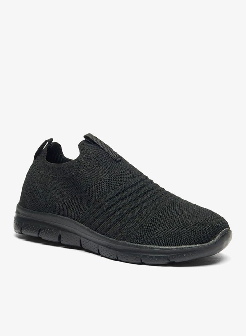 Dash Boys Textured Slip On Sports Shoes - Image 1