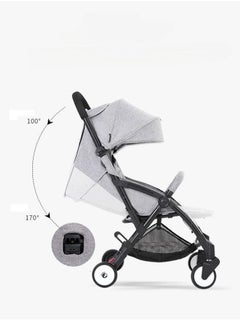 Generic Baby Portable Stroller Adjustable Baby Single Stroller With Storage Basket, Easy To Fold, and Compact Design  - Image 5