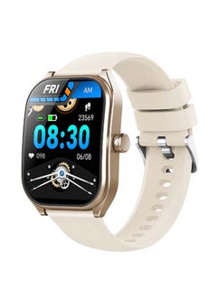AOLON Curve Smart Watch for Men Women (Answer/Make Call), 2.01" Fitness Tracker with 120+ Sport Modes Heart Rate Sleep Blood Oxygen Monitor, IP68 Waterproof Fitness Watch for Android iOS (GOLD)  - Image 4