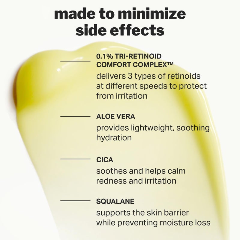 Cocokind Beginner Retinol Gel 0.1%, Improve the Appearance of Fine Lines and Uneven Texture without Irritation, Aloe and Cica to Prevent Dryness, 1 fl oz - Image 5